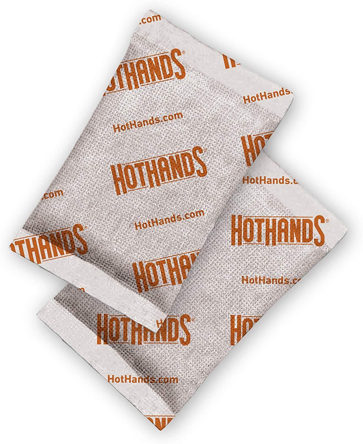 Hot Hands Hand Warmers Ready to Use, (2 Hand Warmers) up to 10 Hours of Heat, Packaging may Vary