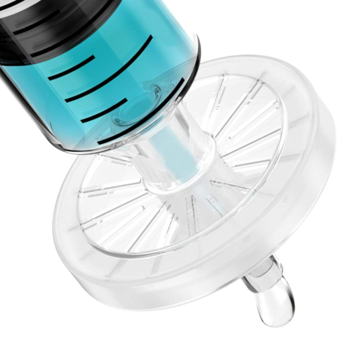 Biomed Nylon Sterile Syringe Filter 25mm 0.45µm Pore, 10 Individually Packaged