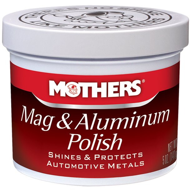 Mother's Mag & Aluminum Metal Polish, 5 oz / 141 g (PACKAGING MAY VARY)