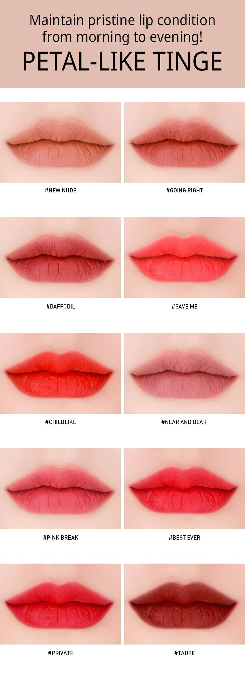 AUTHENTIC 3CE Stylenanda Velvet Lip Tint (#Private)