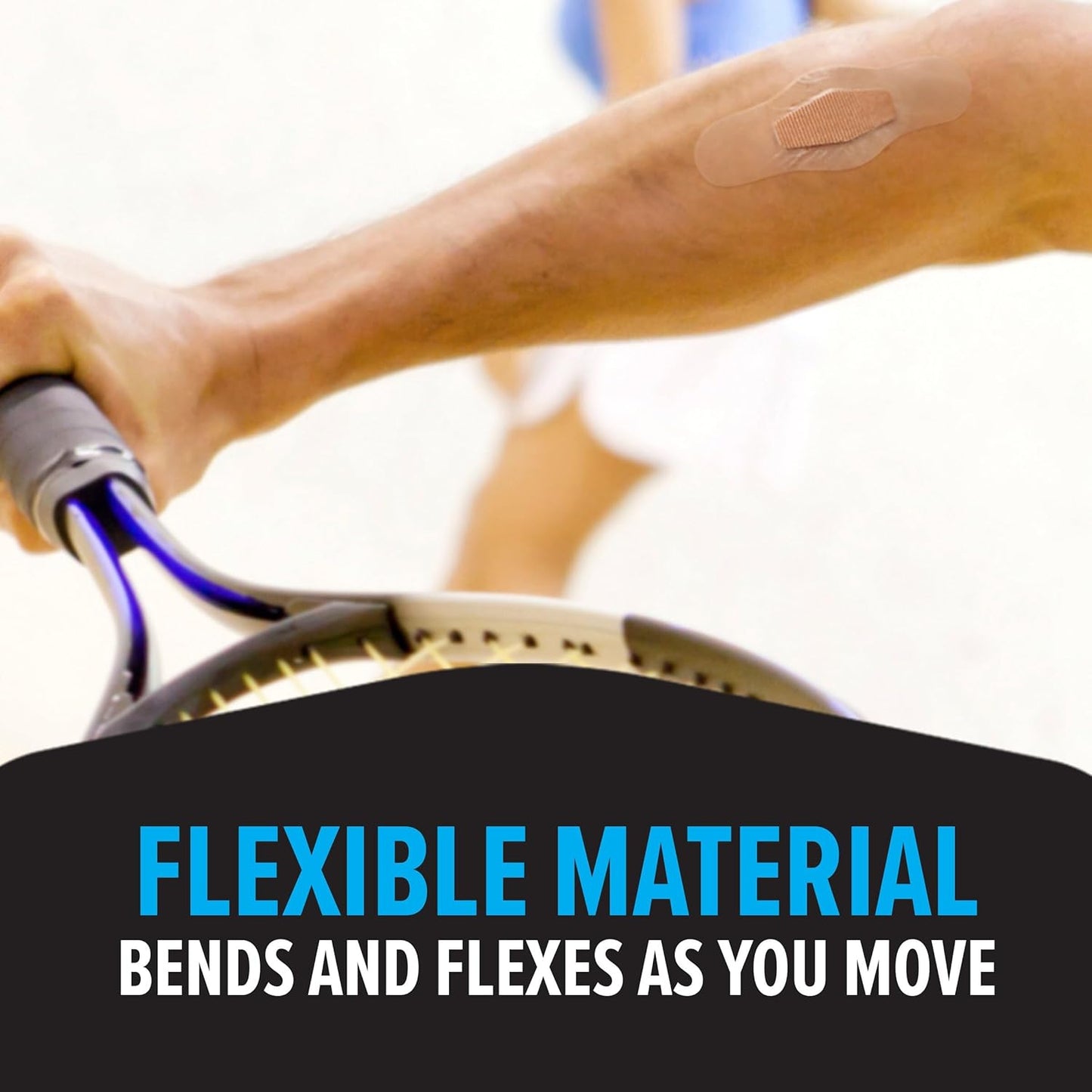 Nexcare Max Hold Waterproof Bandages, One Size, 60 Bandages