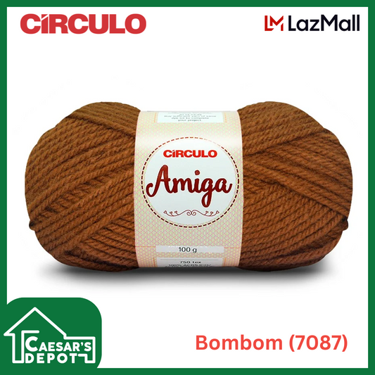 Circulo Amiga 100g / 133m-145yds - Bombom (7087)