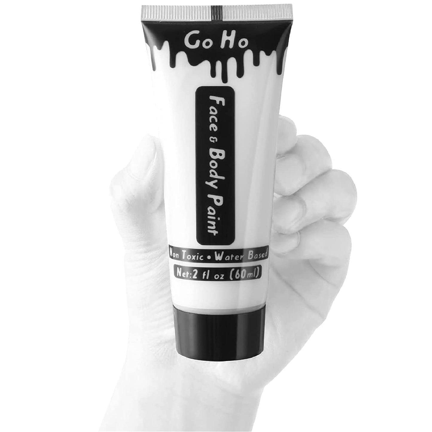 Go Ho Face & Body Paint Non-Toxic Water Based Clown Make-up For Party 60 ml