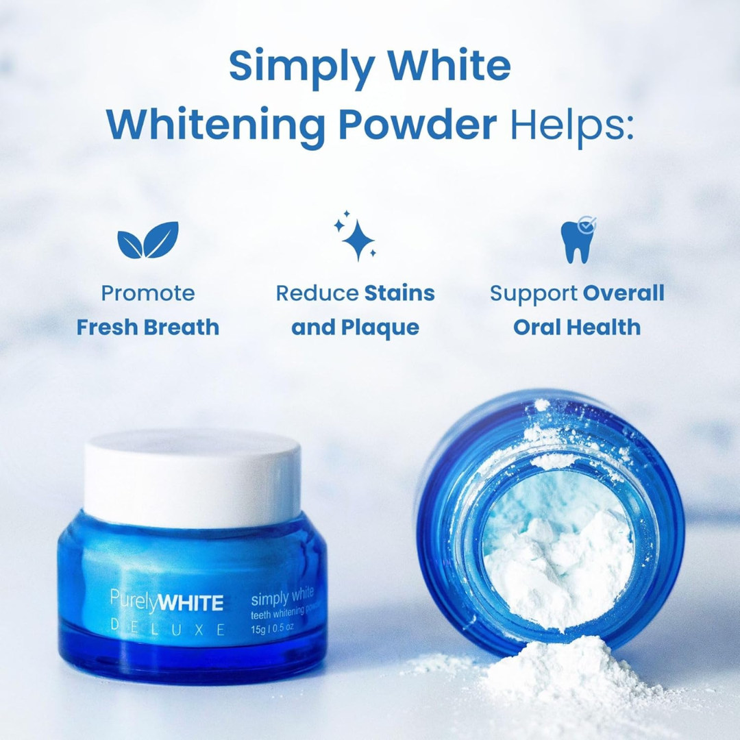 Purely White Teeth Whitening Powder, 15 g / 0.5 oz