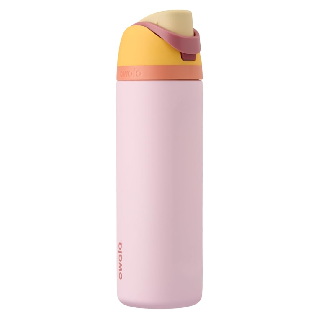 Owala FreeSip Insulated Stainless Steel Water Bottle with Straw, 24 oz