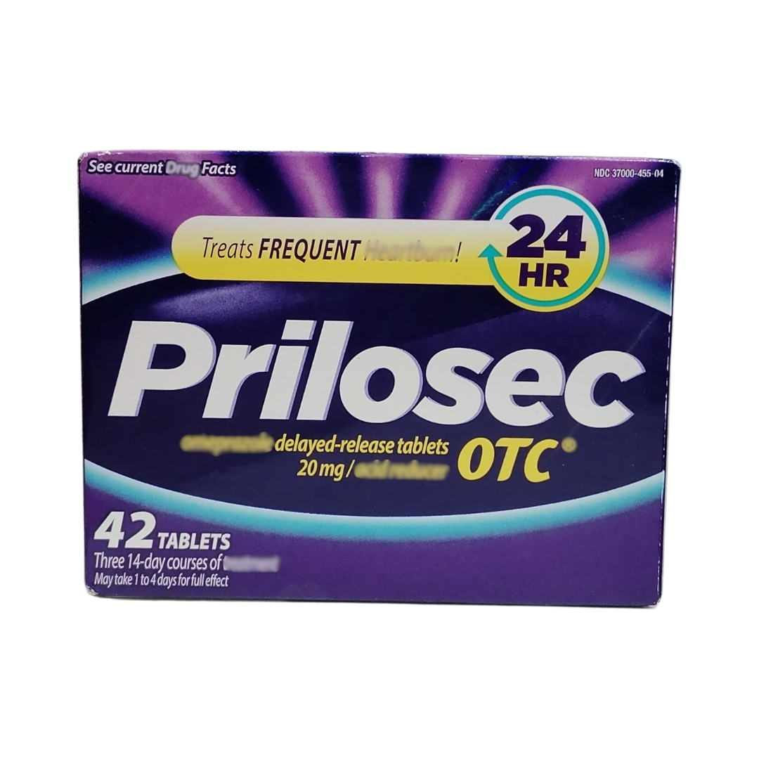 Prilosec OTC Acid Reducer, 42 Tablets