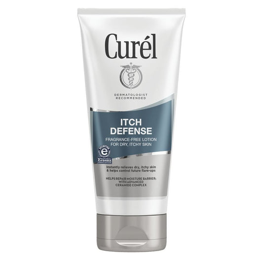 Curel Skincare Itch Defense Calming Body Lotion for Dry, Itchy Skin, 6 oz