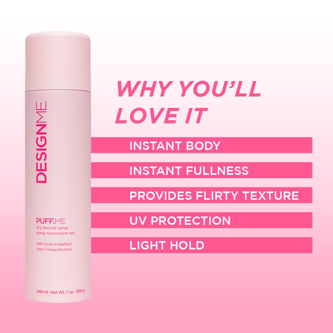 DesignMe Puff.Me Dry Texture Spray Dare to Imperfect 245mL