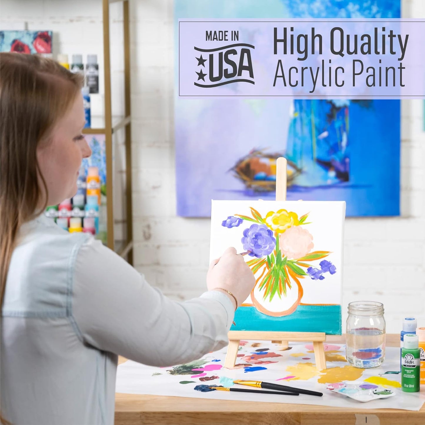 Folkart Premium Acrylic Paint, 59 ml / 2 fl oz