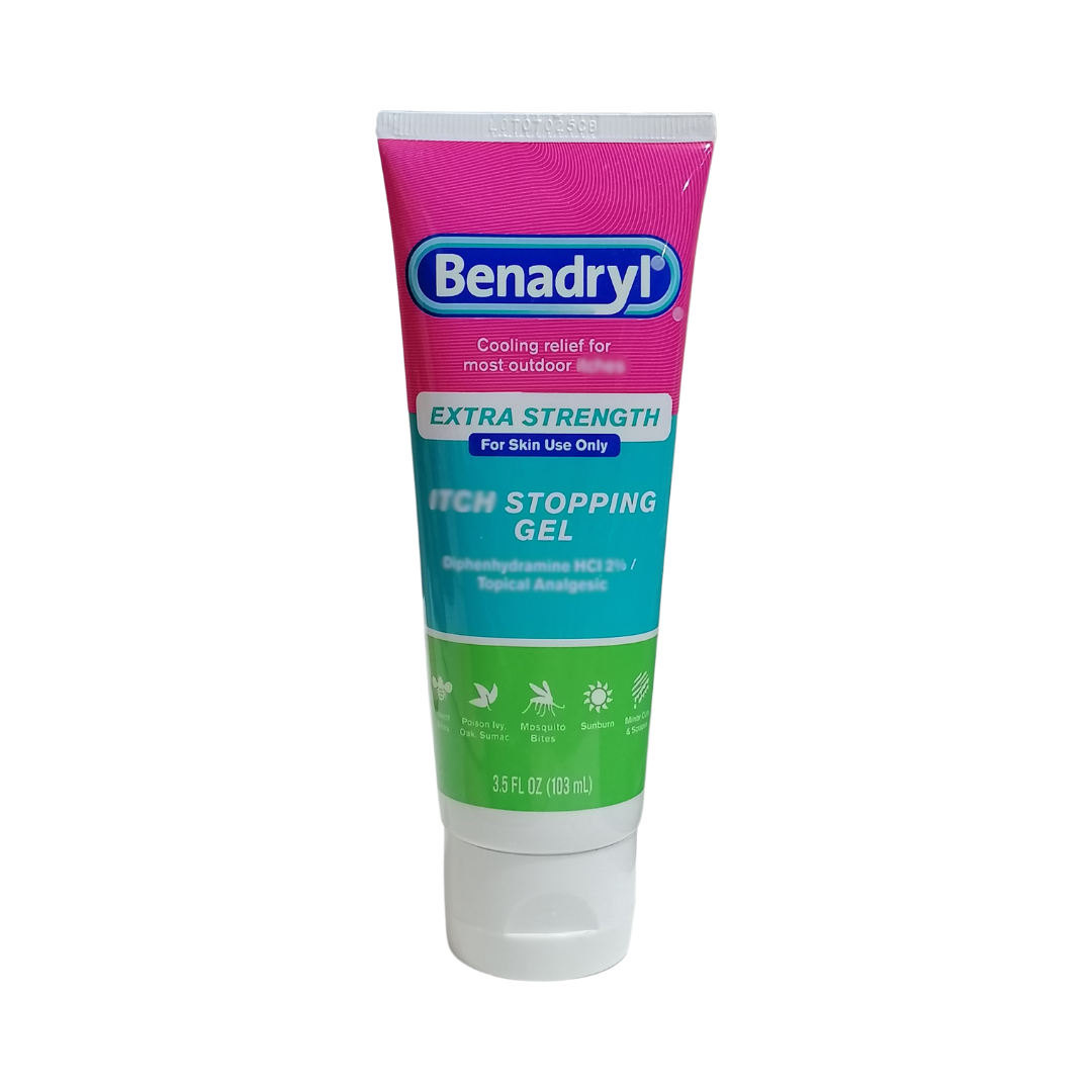 Benadryl Extra Strength Stopping Gel, 3.5 oz / 103 ml