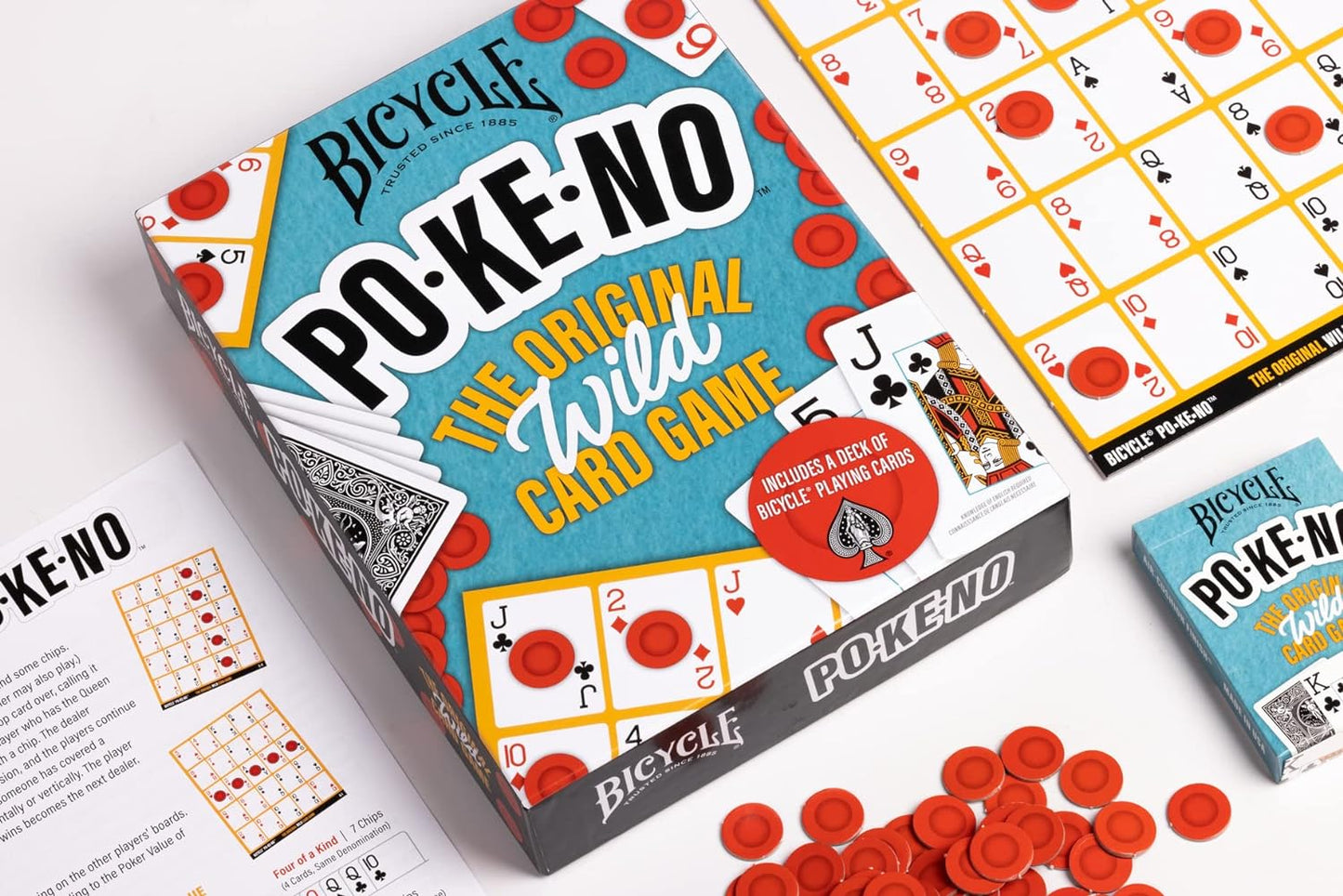 Bicycle POKENO The Original Wild Card Game (1 Count)
