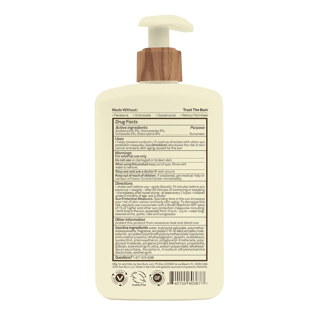 Sun Bum Daily Body Sunscreen Moisturizing Lotion SPF 50 - 8 fl oz / 237ml