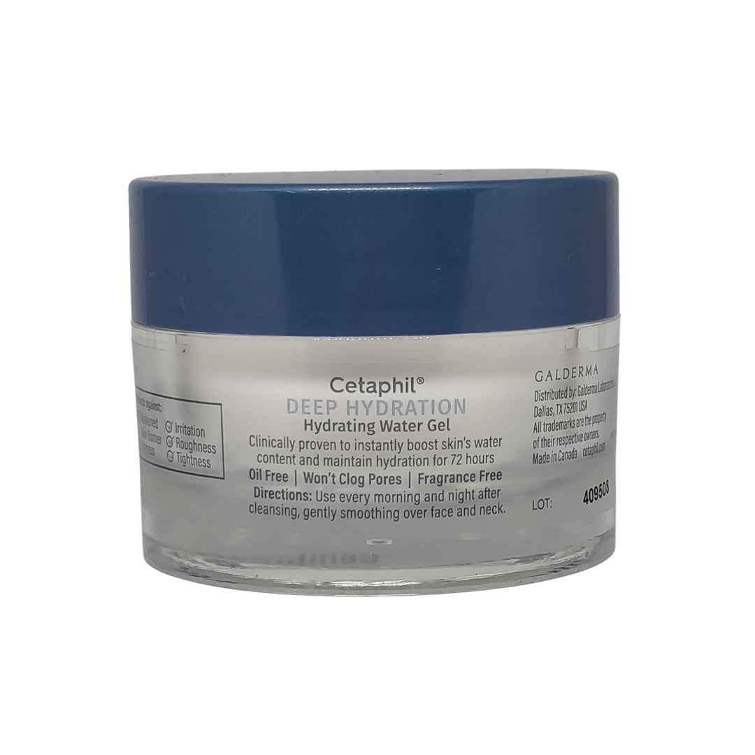 Cetaphil Hydrating Water Gel Deep Hydration, 1.7 oz / 48 g