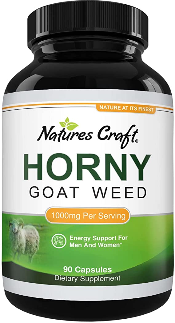 Nature's Craft Goat Energy Support Supplement 1000mg, 90 Capsules