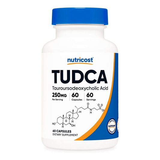 Nutricost Tudca Tauroursodeoxycholic Acid 250mg 60 Capsules