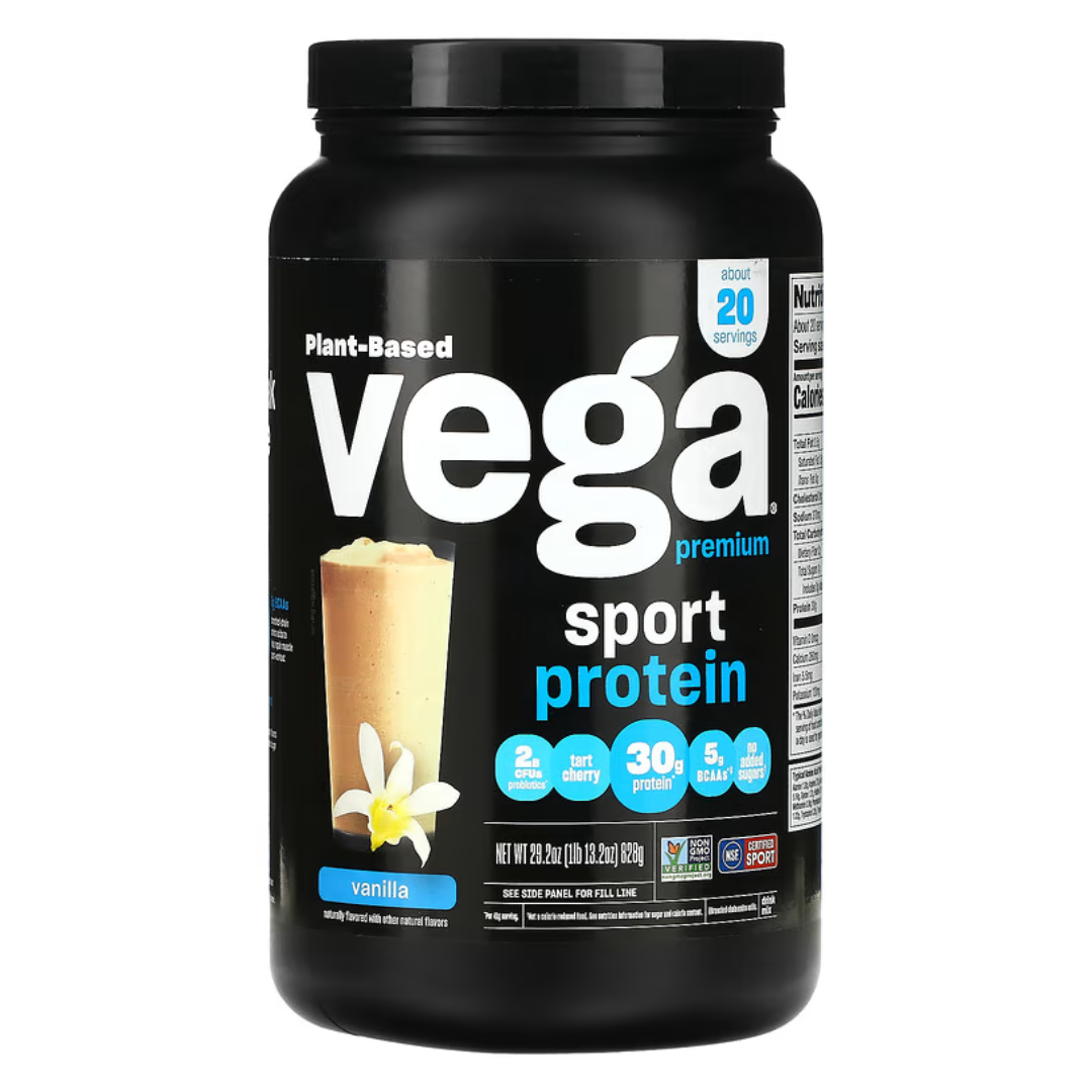 Vega Sport | Premium Protein, Vanilla (20 Servings, 29.2 oz)
