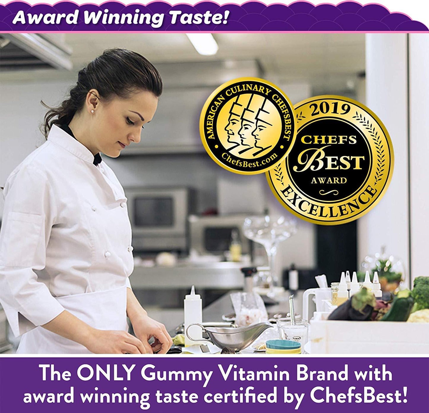 Vitafusion Extra Strength Biotin 500mcg Gummies, 100 Count