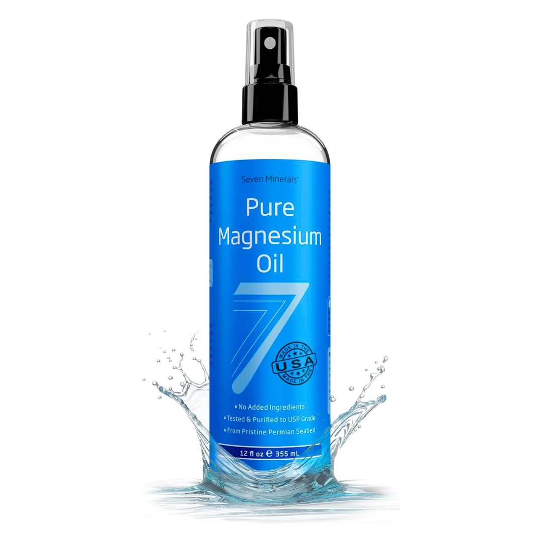Seven Minerals Pure Magnesium Oil Spray 12 fl oz / 355ml