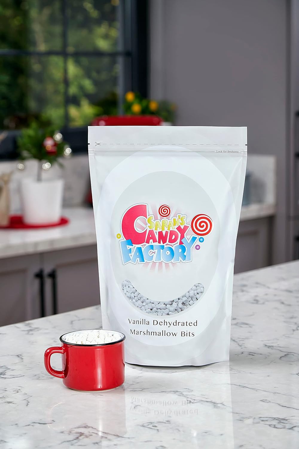 Sarah's Candy Factory Vanilla Dehydrated Marshmallow Bits 1 LB