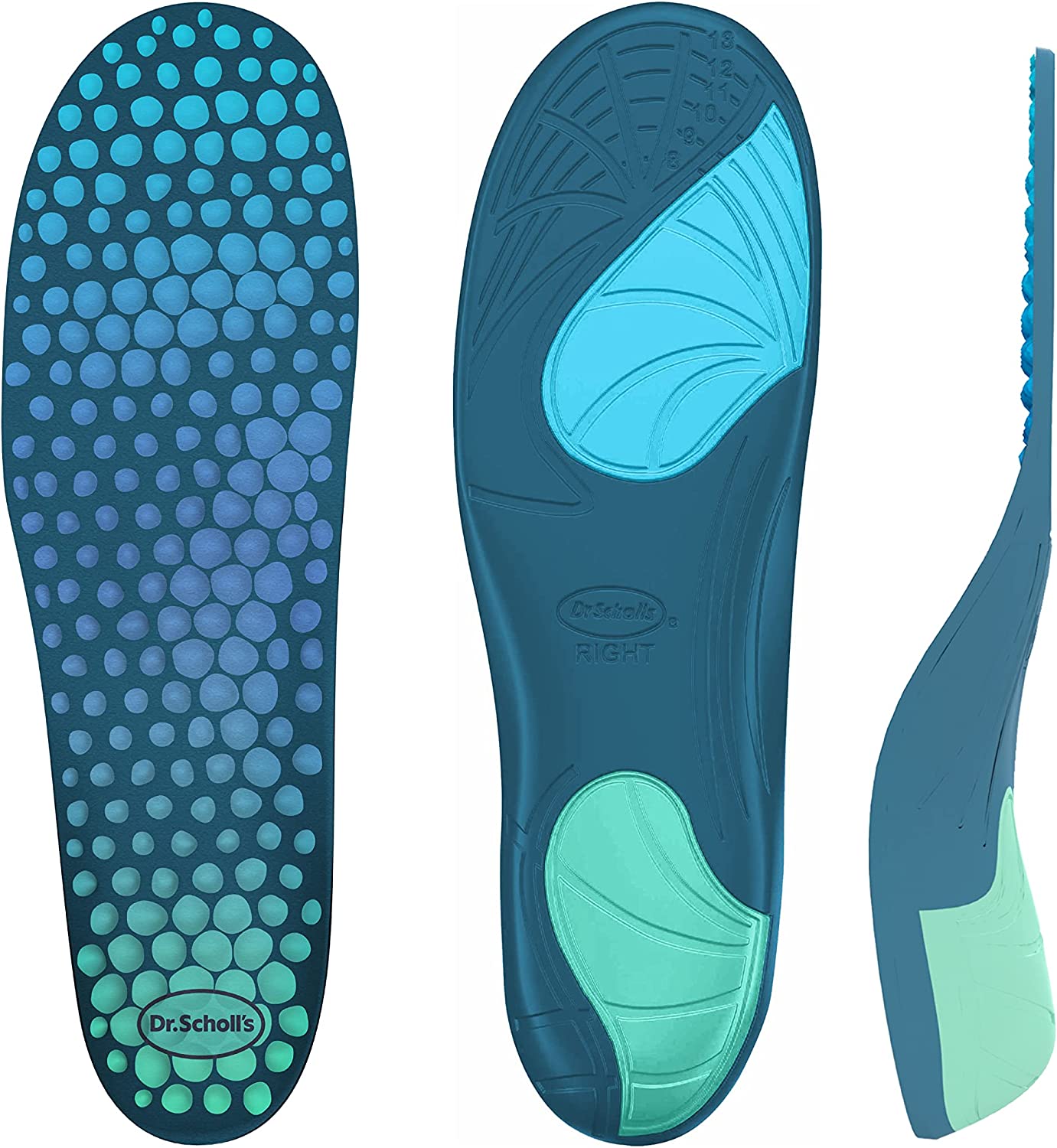 Dr. Scholl's Prevention Revitalize Recovery Insoles Recover Faster For Men Size 8-14 - 1 Pair