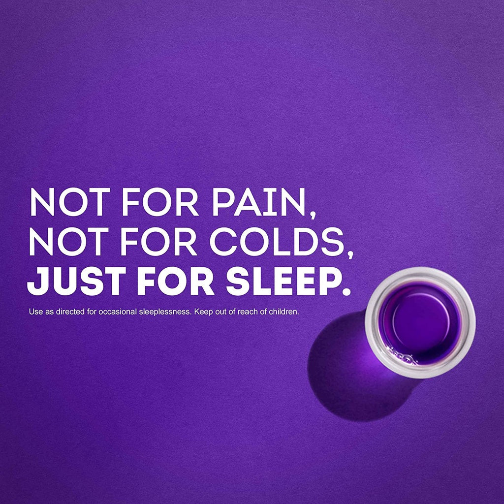 Vicks ZzzQuil Nighttime Sleep Aid, Warming Berry Liquid 12 fl.oz