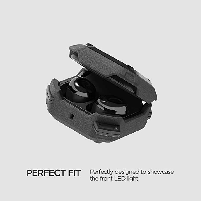 VRS Design Galaxy Buds Series Active Galaxy Buds 2/Pro/Live Case (Sand Stone Black)