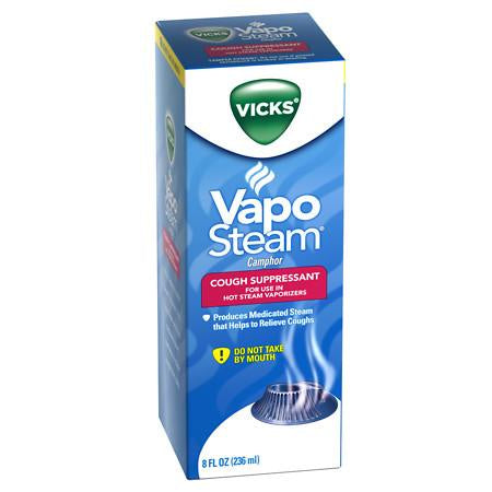 Vicks Vaposteam Camphor, Cough Suppressant (8 fl.oz / 236 ml)