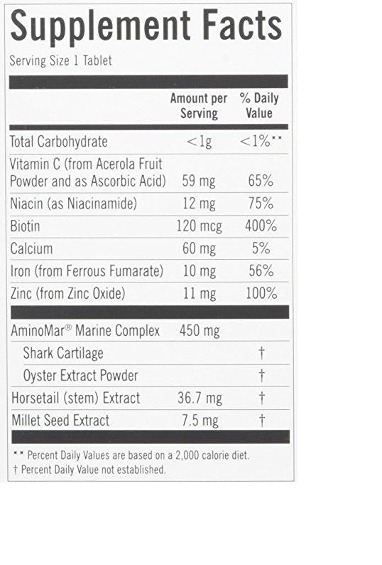 Viviscal Woman hair growth supplement 60 tablets NO BOX