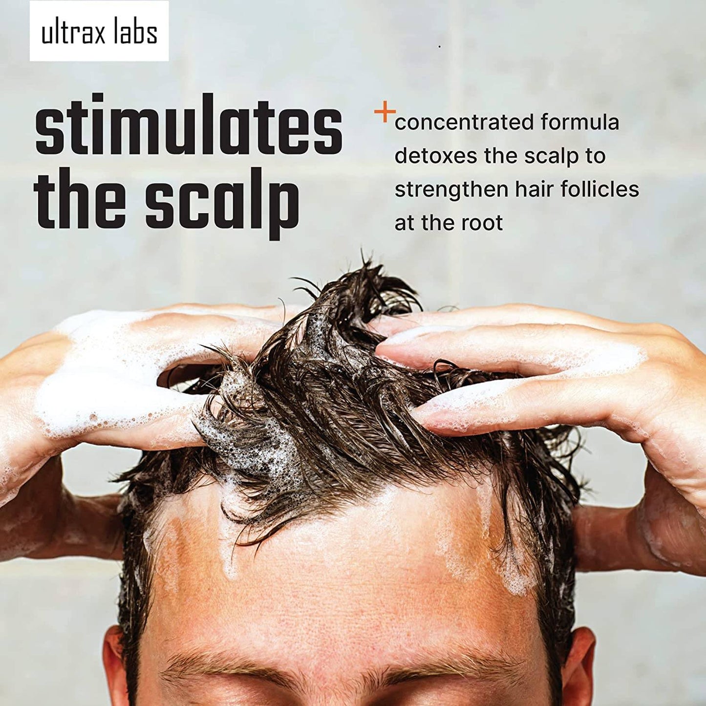 Ultrax Labs Hair Surge Extra Strength Formula Caffeine Hair Recovery Shampoo, 8 fl.oz / 236ml