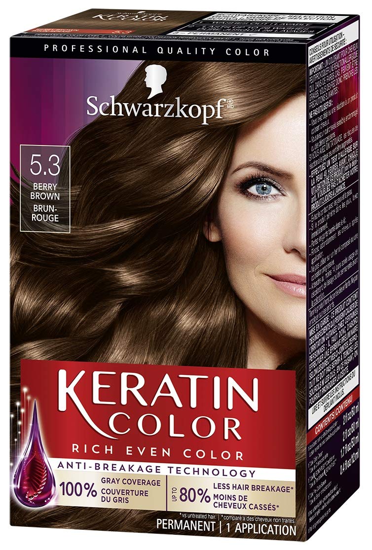 Schwarzkopf Keratin Color Anti-Breakage Technology Permanent Hair Color Cream