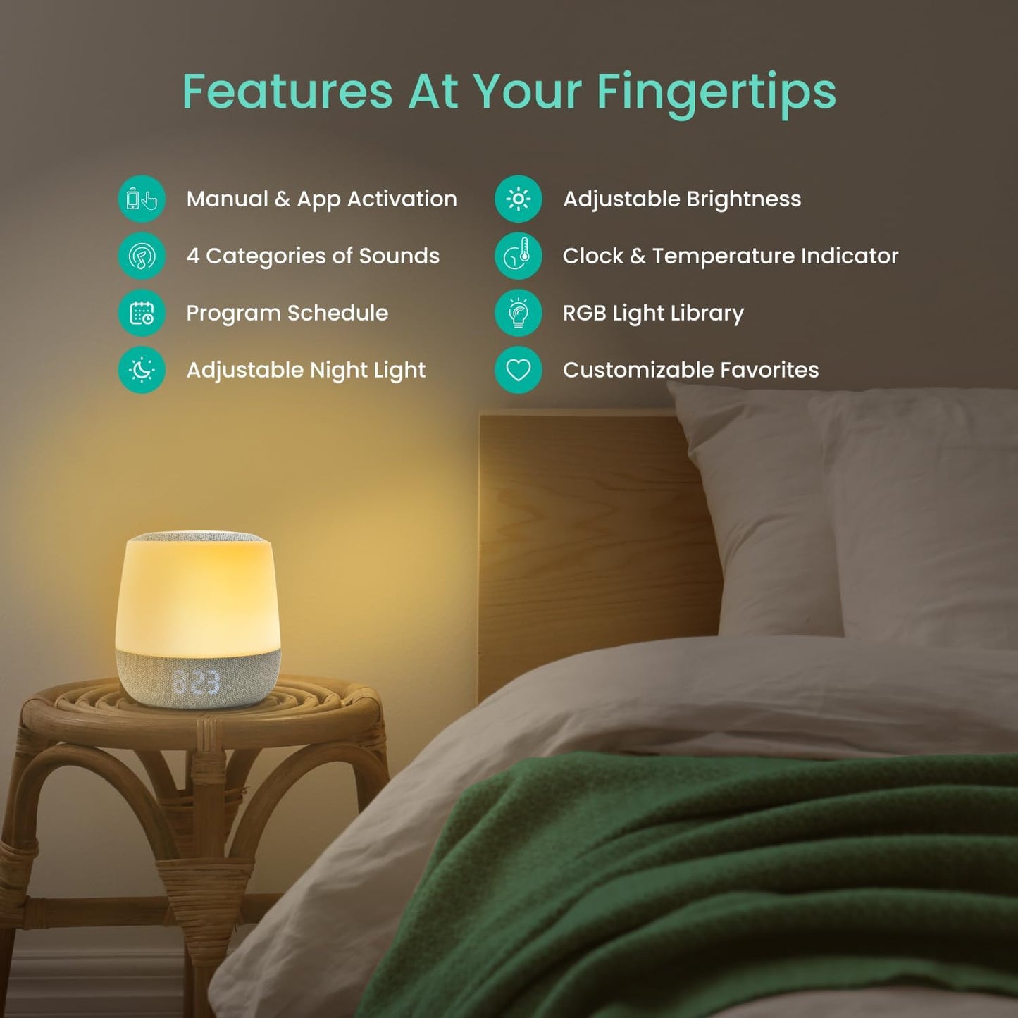 Babysense Dreamer Sound & Light Machine