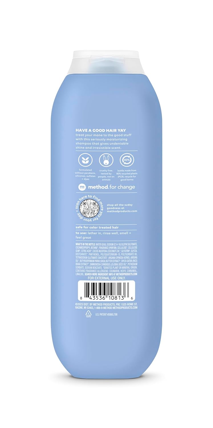 Method Shampoo With Long Lasting Fragrance, 414 ml / 14 oz