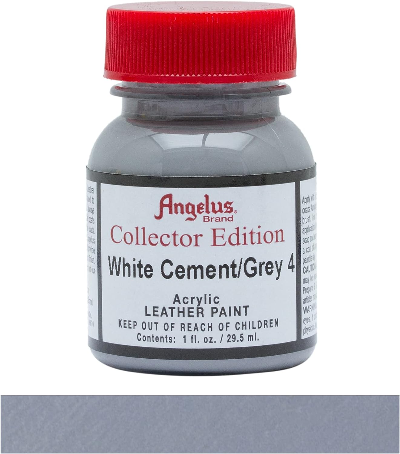 Angelus Collector Edition White Cement/Grey 4 Leather Paint 1fl.oz/29.5ml