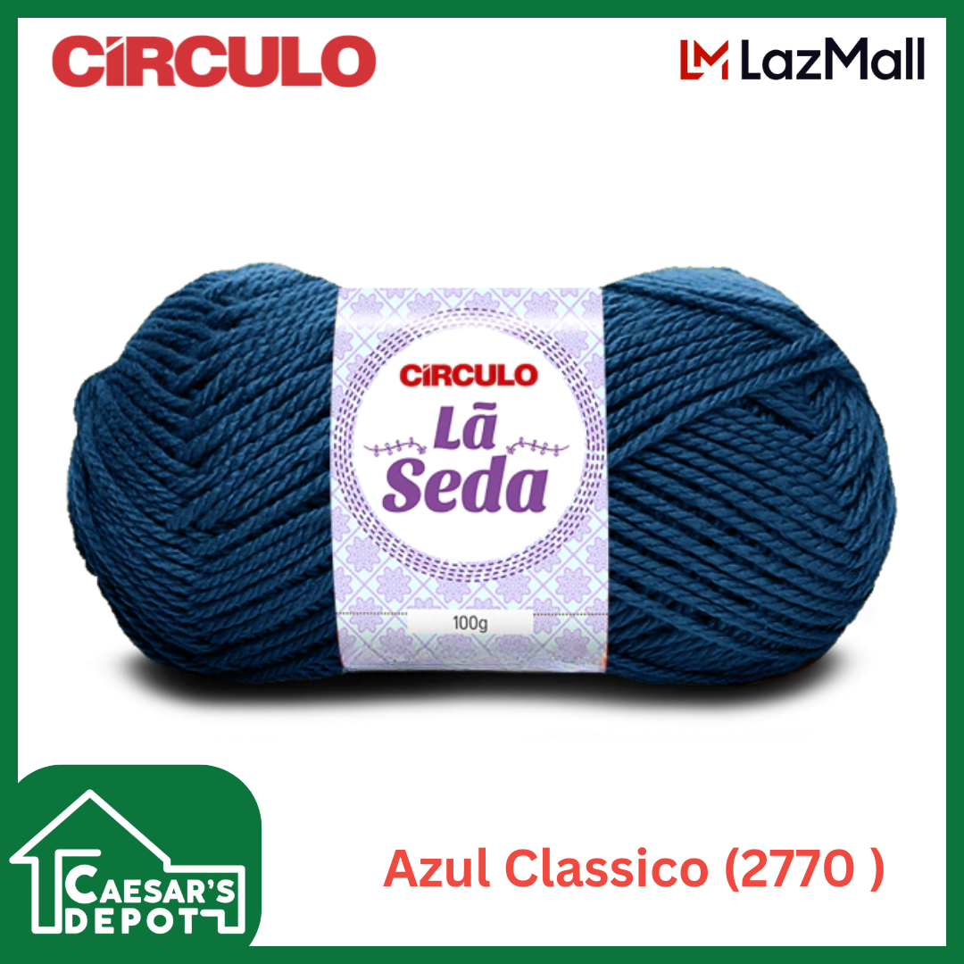 Circulo LaSeda 100g - Azul-Classico (2770)