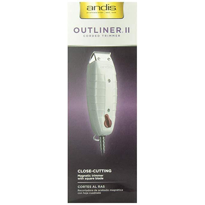 Andis 04603 Go Professional Outliner II Square Blade Trimmer , Gray