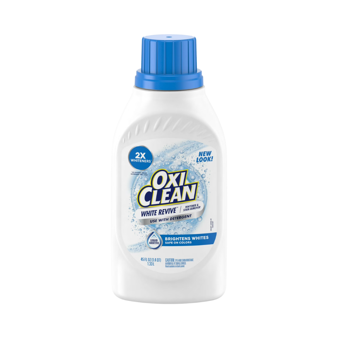 OxiClean White Revive Whitener & Stain Remover, 45 oz / 1.33 L