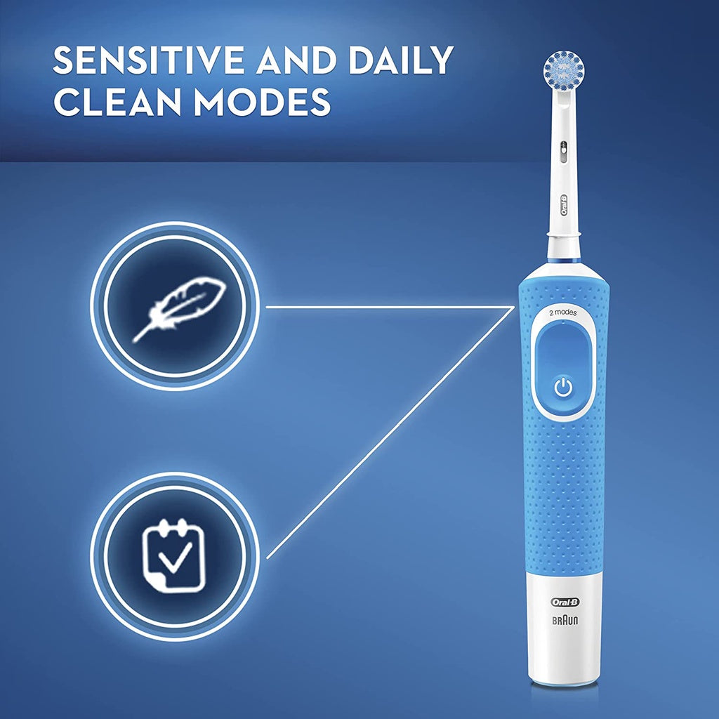 Oral-B Kids Electric Rechargeable Toothbrush with Sensitive Brush Head and Timer for Kids 3+