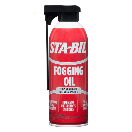 STA-Bil Fogging Oil Stops In Stored Engines Lubricates And Protects Cylinder 12 oz / 340g