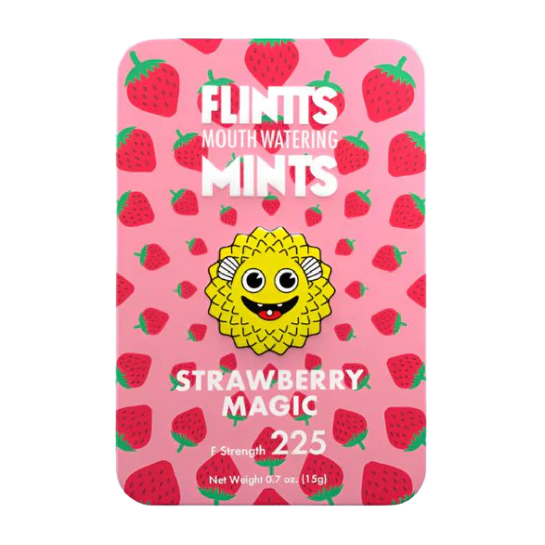 Flintts Mouth Watering Sugar Free Mints 200 Count, 0.7 oz / 15 g