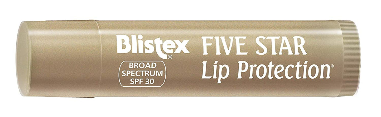 Blistex Five Star Lip Protection Lip Protectant/Sunscreen SPF 30 - 15oz/4.25g