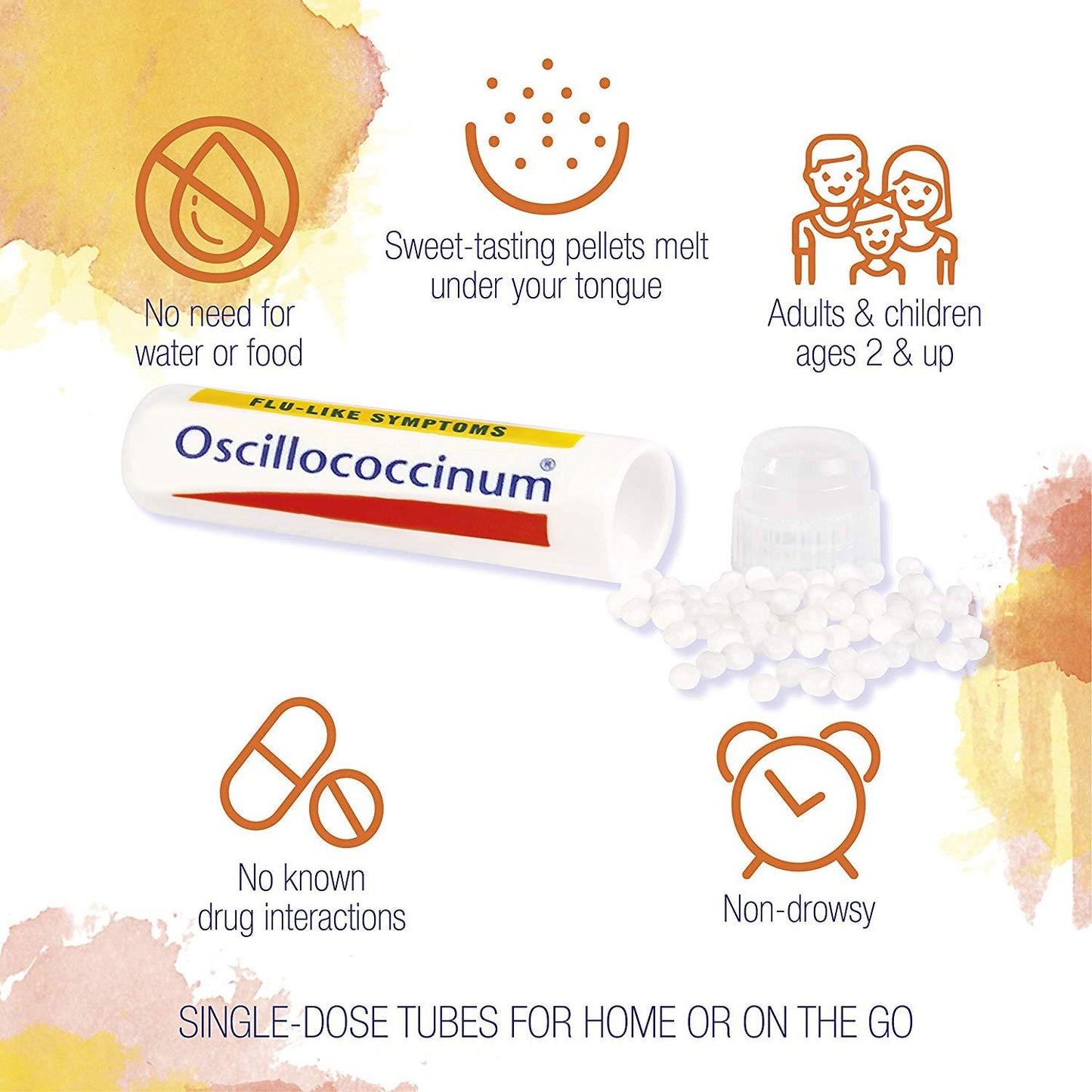 Boiron Oscillococcinum 30 Doses Homeopathic Medicine for Flu-Like Symptoms