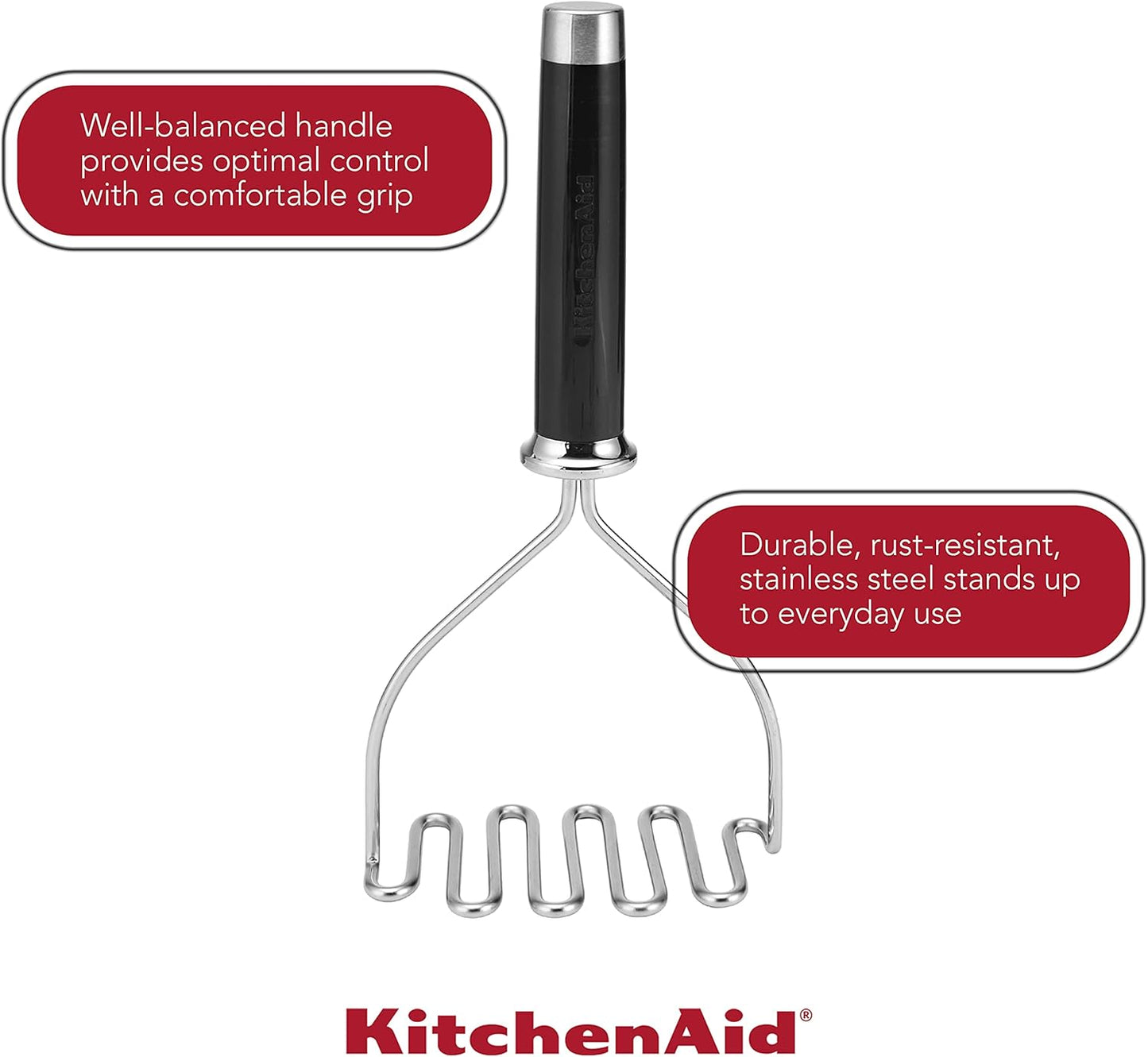KitchenAid Stainless Wire Masher, 1 Piece