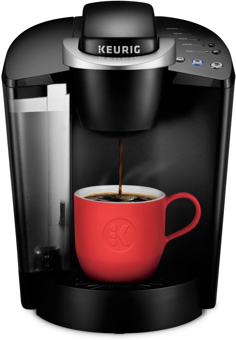 Keurig K-Classic K50 Coffee Maker, Single Serve K-Cup Pod Coffee Brewer, 6 to 10 Oz., Black, 120 Voltage
