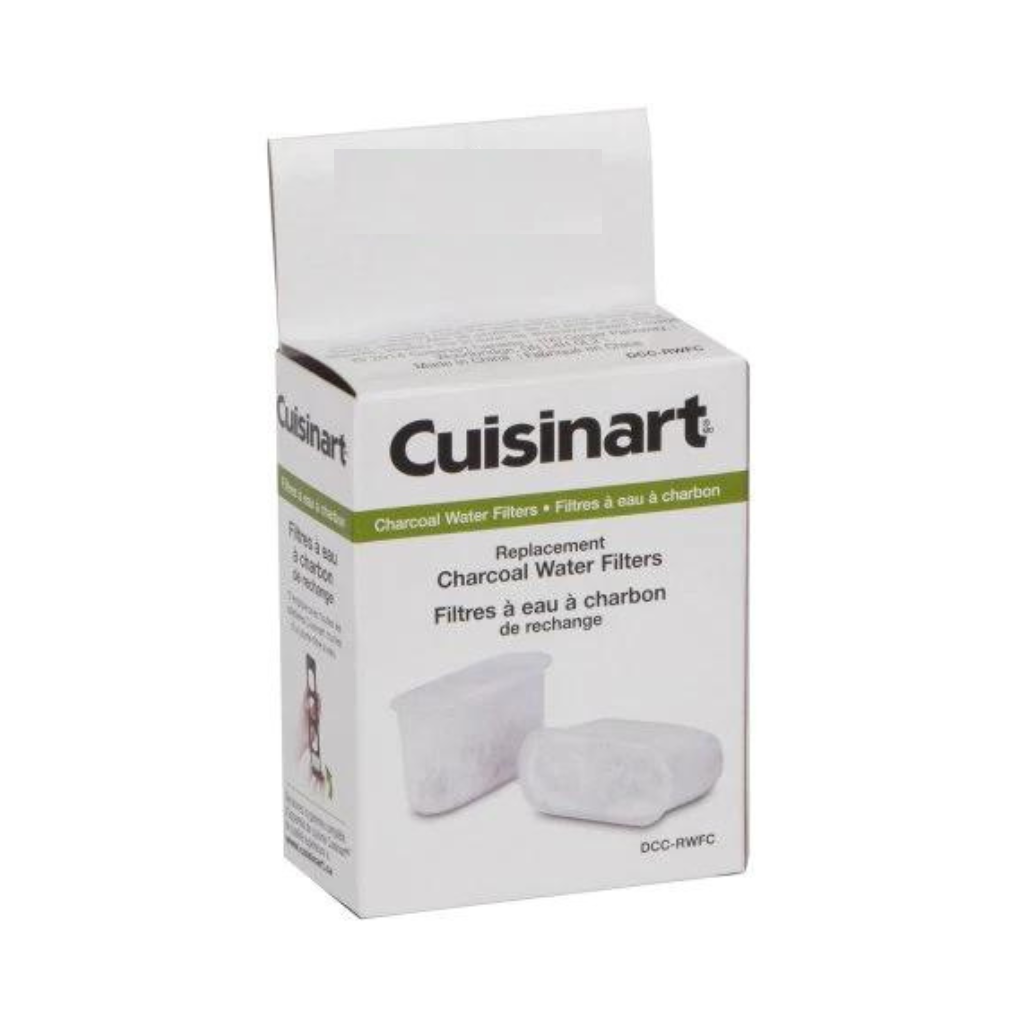 Cuisinart Replacement Charcoal Water Filters Pack Of 2 PACKAGING MAY VARY
