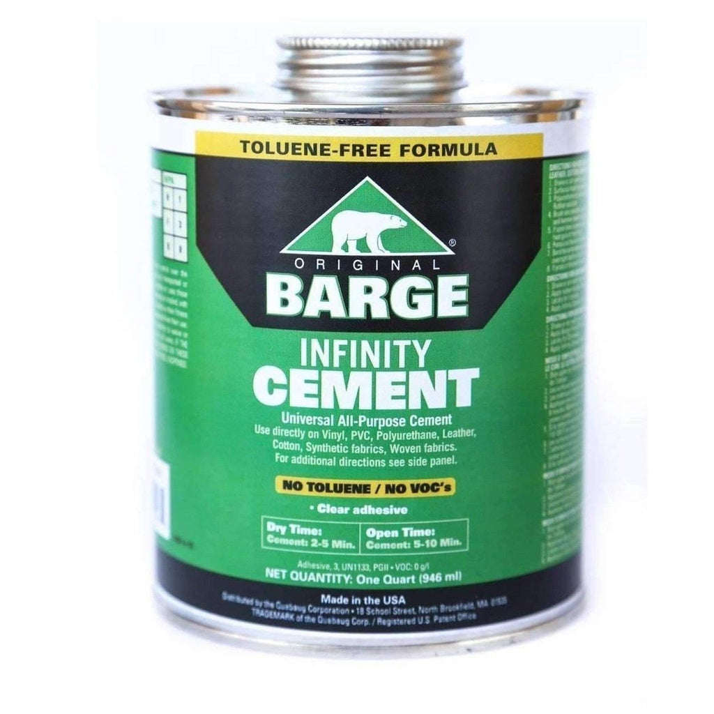 Barge Infinity Universal All-Purpose Cement, Clear Adhesive, 946 ml