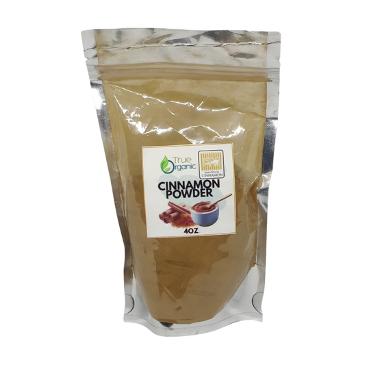 Trial Size True Organic Pure Ceylon Cinnamon Powder, 4 oz