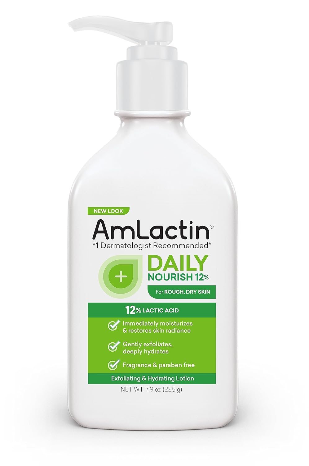 AmLactin Daily Moisturizing Body Lotion, Alpha-Hydroxy Therapy (PACKAGING MAY VARY) 225g / 7.9oz