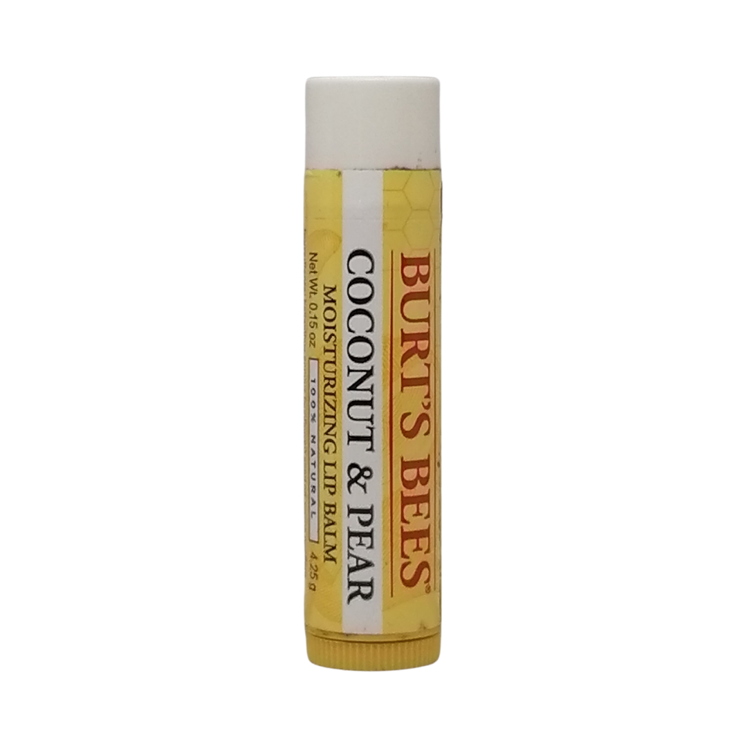 Burt's Bees Coconut & Pear Moisturizing Lip Balm, 0.15 oz / 4.25 g