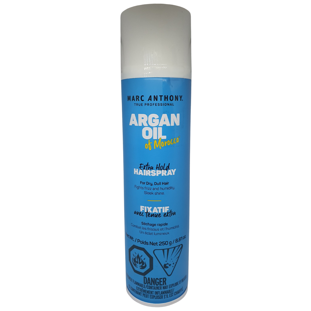 Marc Anthony True Professional Nourishing Argan Oil of Morocco Extra Hold Hairspray, 250 g