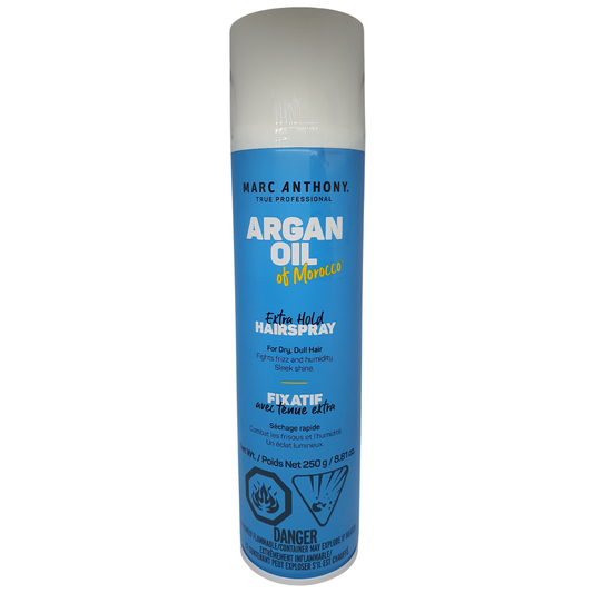 Marc Anthony True Professional Nourishing Argan Oil of Morocco Extra Hold Hairspray, 250 g
